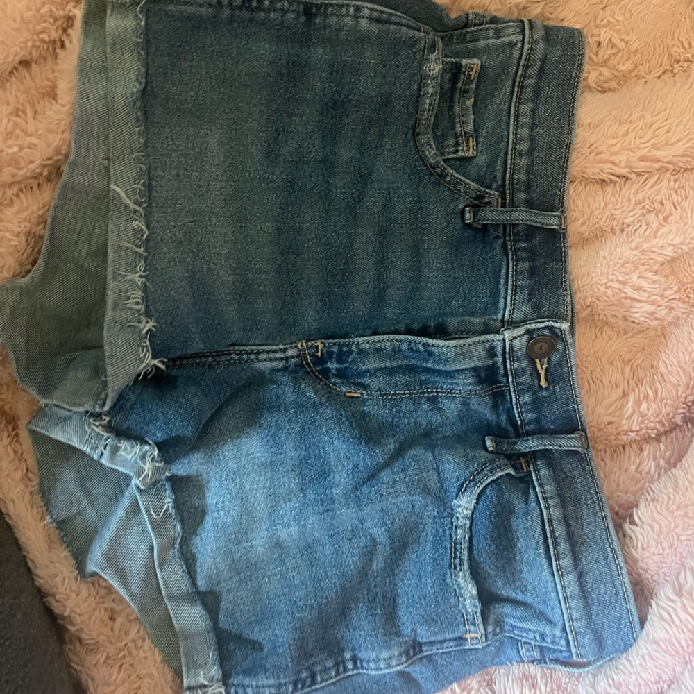 Women's Blue Denim Shorts